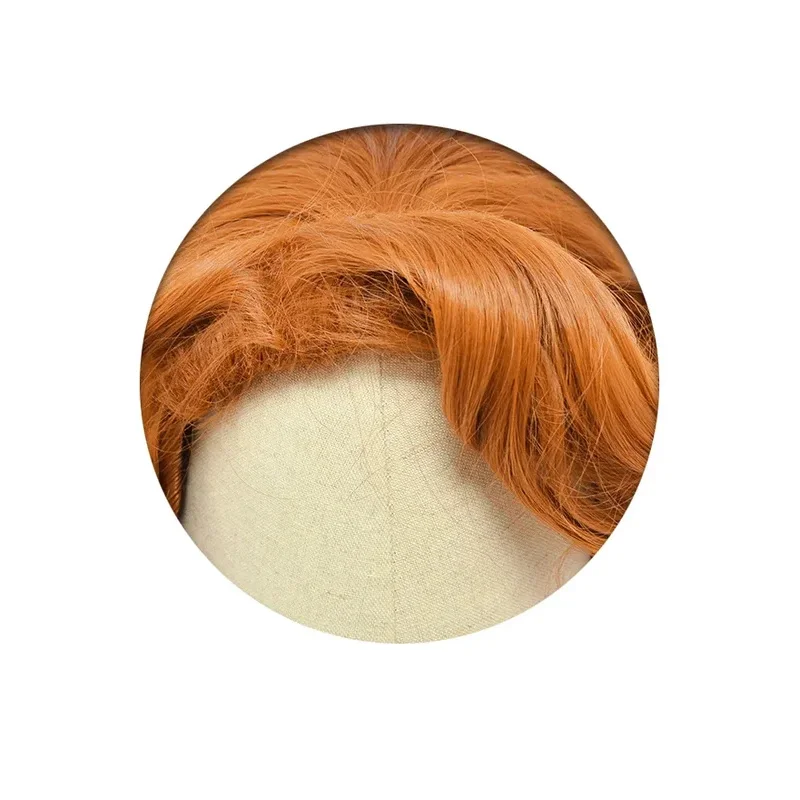 Miccoutses 여성용 애니메이션 가발, Lenore 코스프레 곱슬 가발, 여성용 곱슬 긴 가발, 80cm