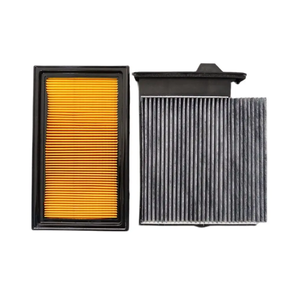 High quality SET FILTERS For Nissan Tiida 2008- Air Filter + AC Cabin Filter 2 filters