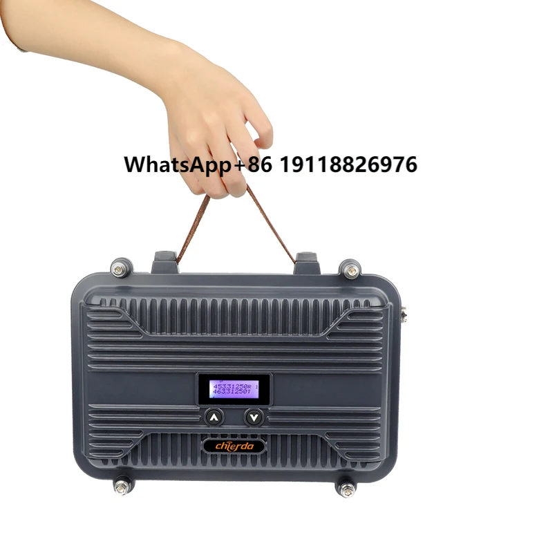 

Hot Sale DMR Digital Mini Duplex UHF / VHF 10W Two Way Radio Portable Repeater Talk Range 20KM Walkie Talkie Base Station V9D