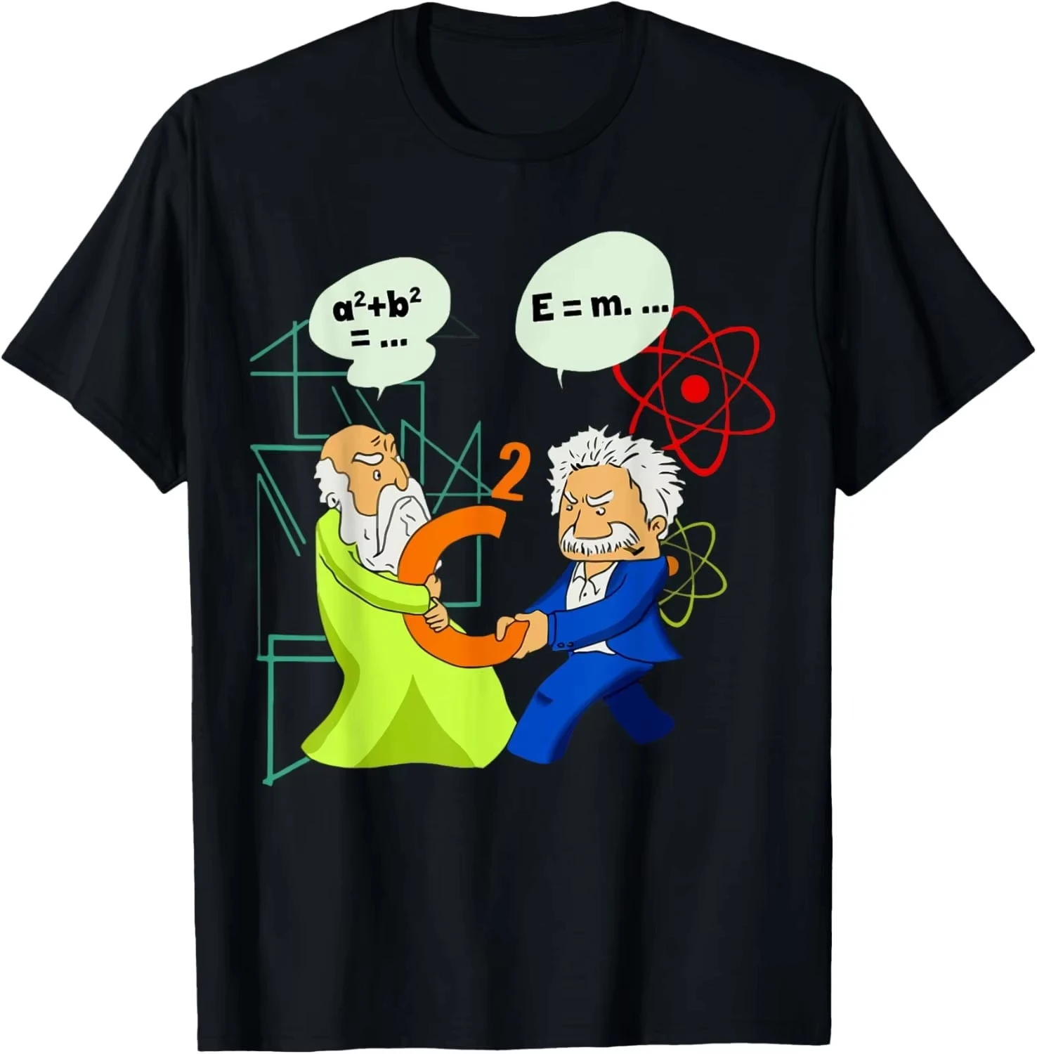 T-Shirt drôle pour professeur de physique, électricité expliquée, blague scientifique, imprimé Kawayi, Design Original, cadeaux, T-Shirts Camiseta Hombre