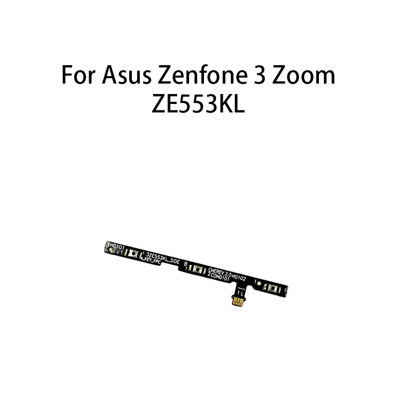 Gefensi Power Button & Volume Button Flex Cable For Asus Zenfone 3 Zoom ZE553KL
