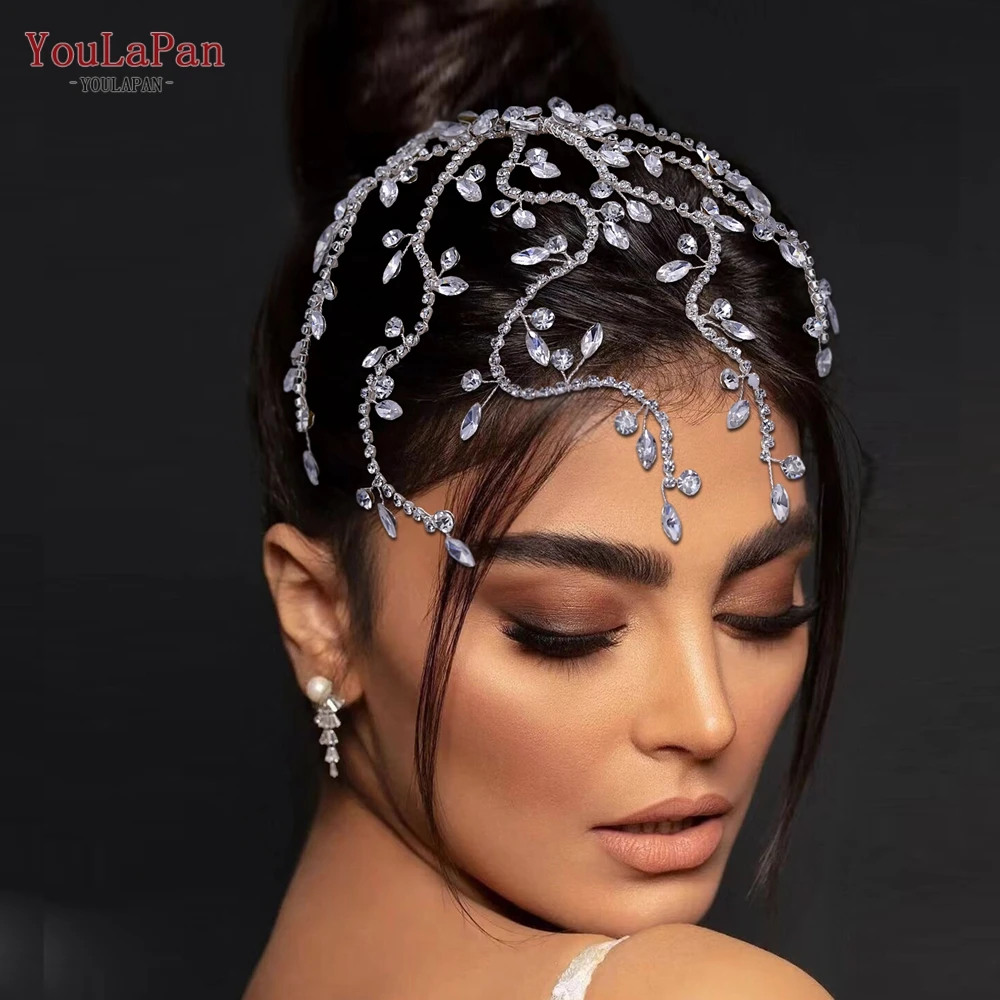 

TOPQUEEN HP481 Rhinestone Bridal Headwear Woman Comb for Wedding Hair Accessories Princess Headdresses Fashion Bride Hair Clips