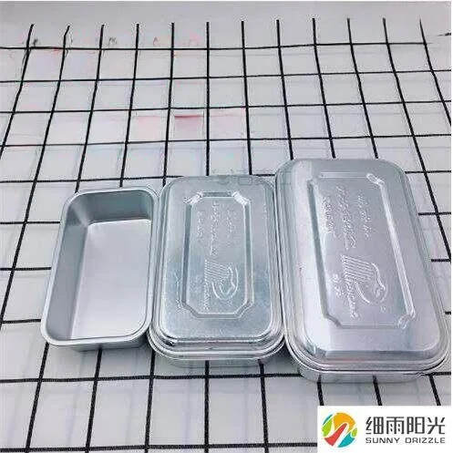 

Retro Thin Aluminum Lunch Box Old Style Experiment Lid Handle Camping Hash Brown Rice Bowl Chinese Style Stainless Steel Inner