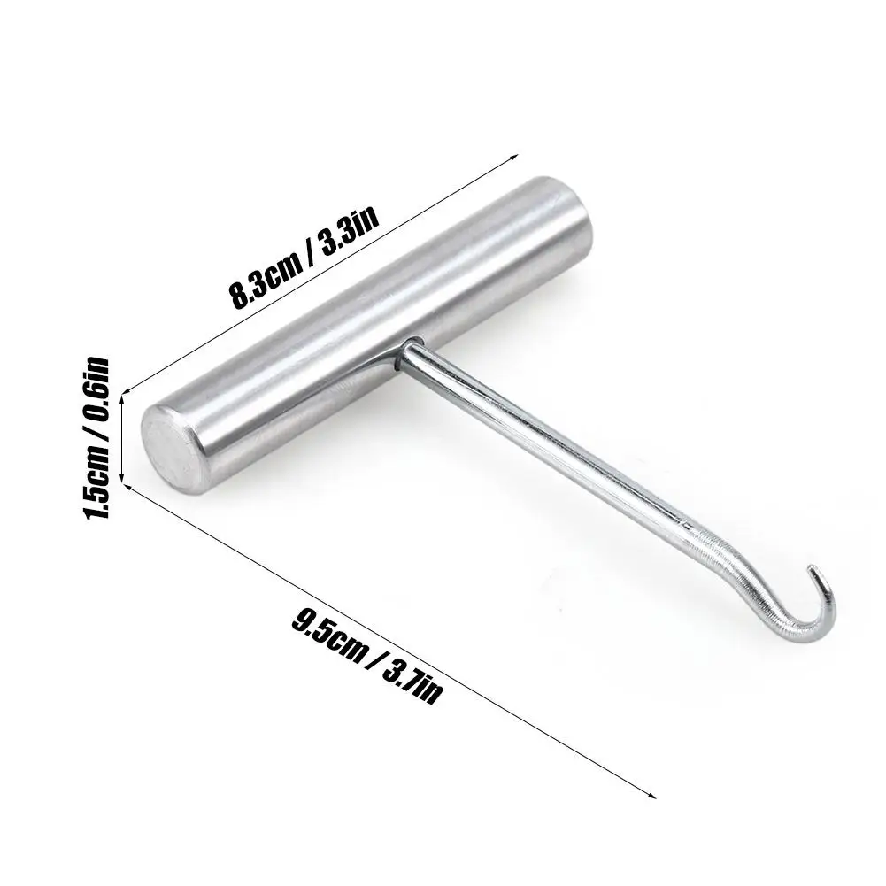 Racket String Assistance Puller Stainless Steel Diy Stringing Tool For Tennis Badminton Squash Racket