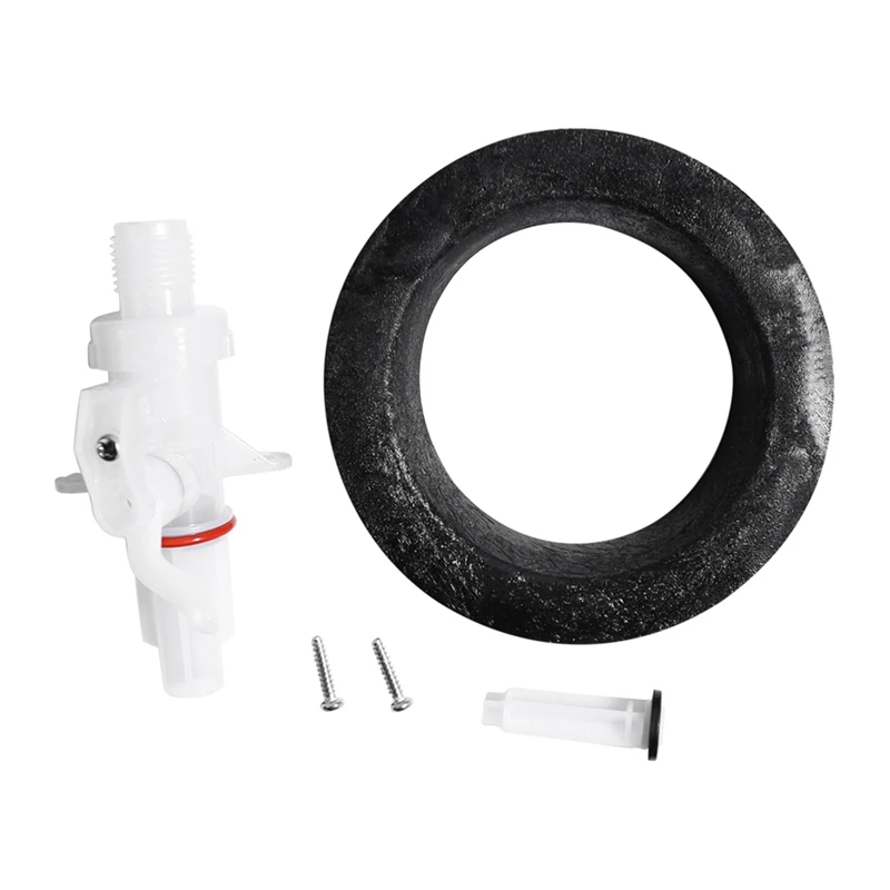 13168 RV Toilet Water Valve Kit For Thetford Aqua Magic IV Toilets High And Low Models RV Accessories As Shown