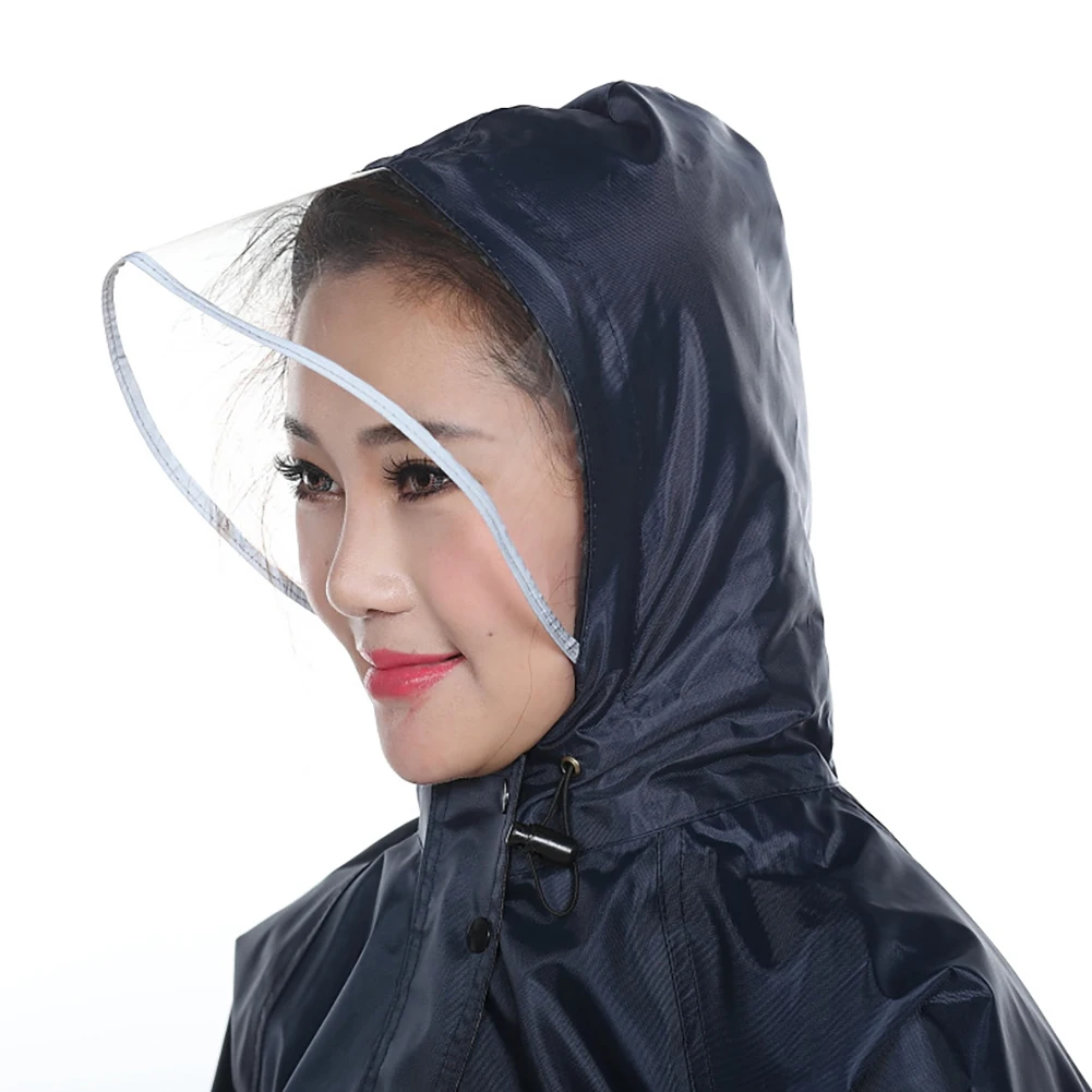 Impermeabile riflettente diviso da equitazione Impermeabile da moto impermeabile Poncho Cappotto antipioggia per bicicletta elettrica da asporto