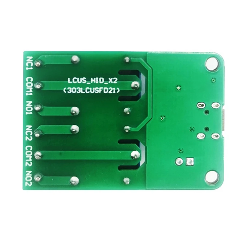 1ชิ้น HID DRIVE-Free USB คอมพิวเตอร์สวิตช์ควบคุม USB PC โมดูลควบคุมอัจฉริยะ