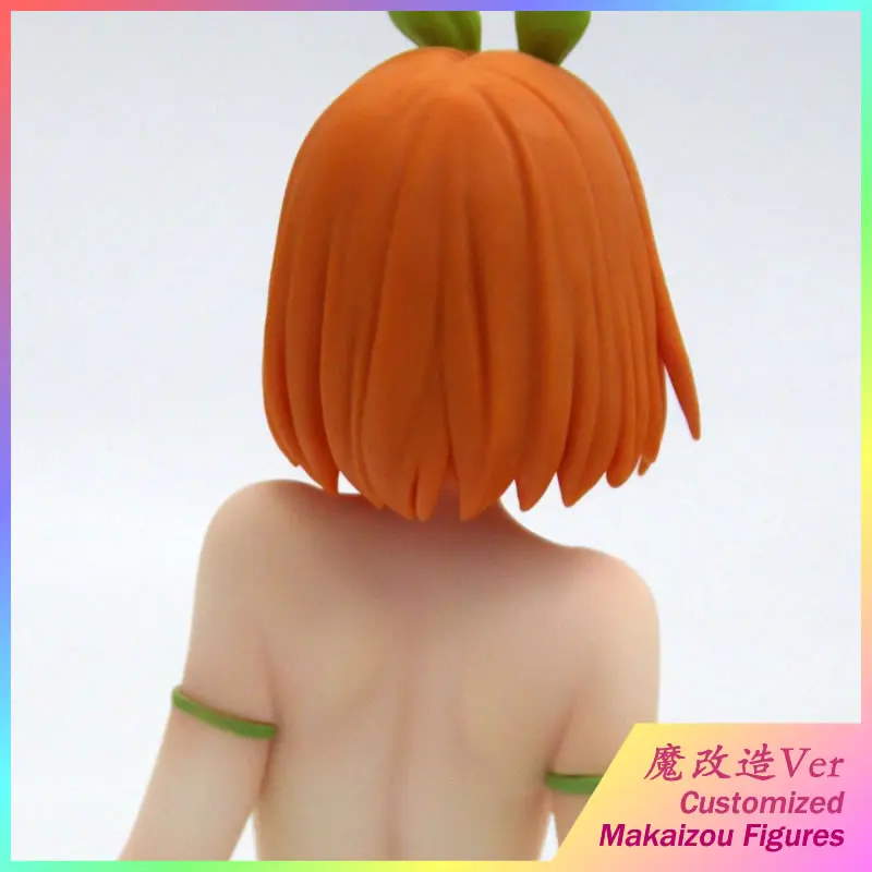 12CM Nakono Yotsuba Hot Spring Ver. Original Posture Sitting Makaizou 18+ PVC Anime Action Figure Collection A-0321