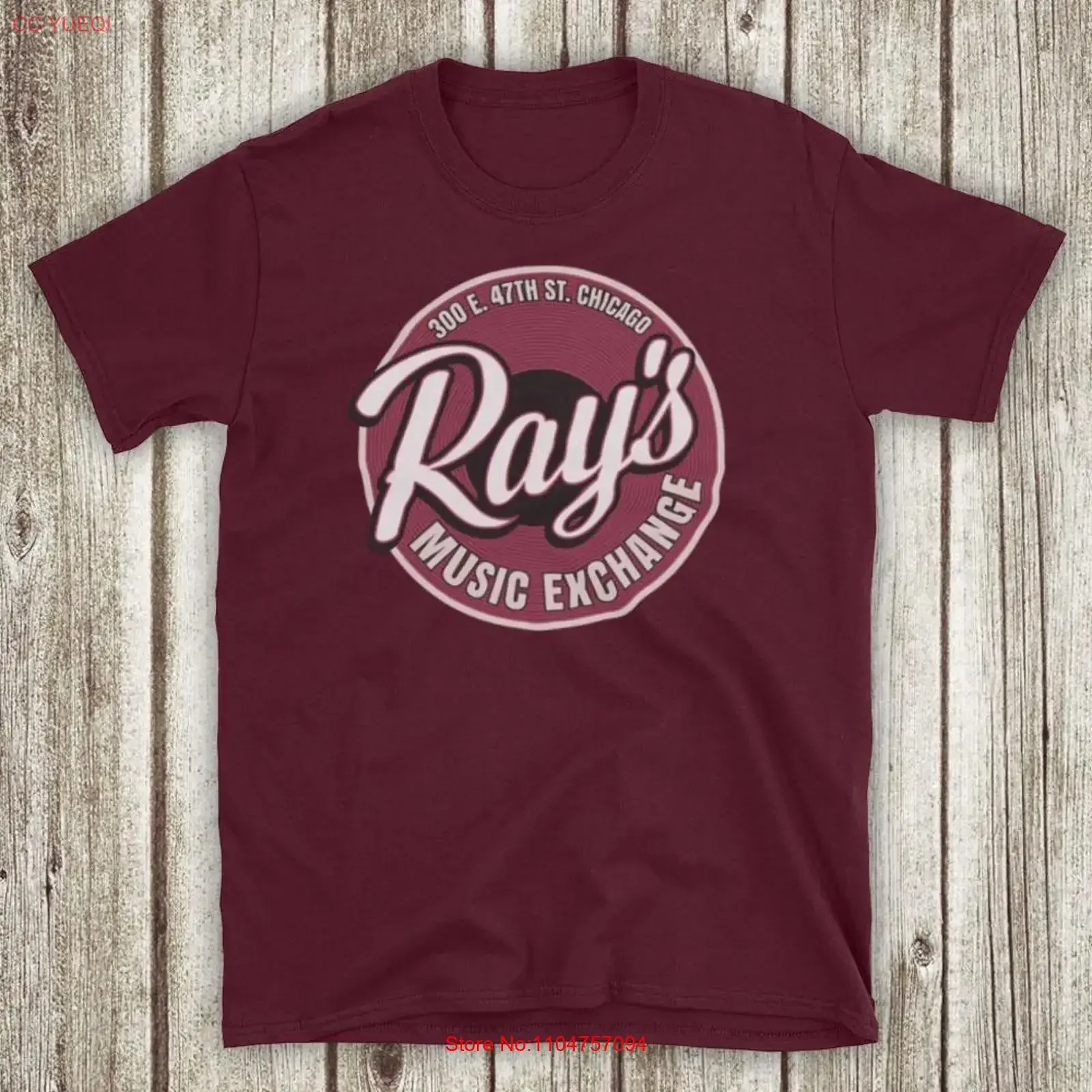 Blues Ray's Music Exchange Record Store Vinyl Comedy Mens T Shirt Various Colours Sizes vintage Washed designer clothes