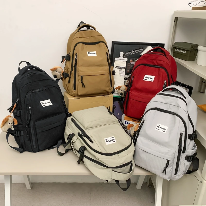 Nova moda feminina dos homens de alta capacidade à prova dwaterproof água faculdade mochila na moda feminina portátil sacos escolares bonito menina viagem saco livro legal