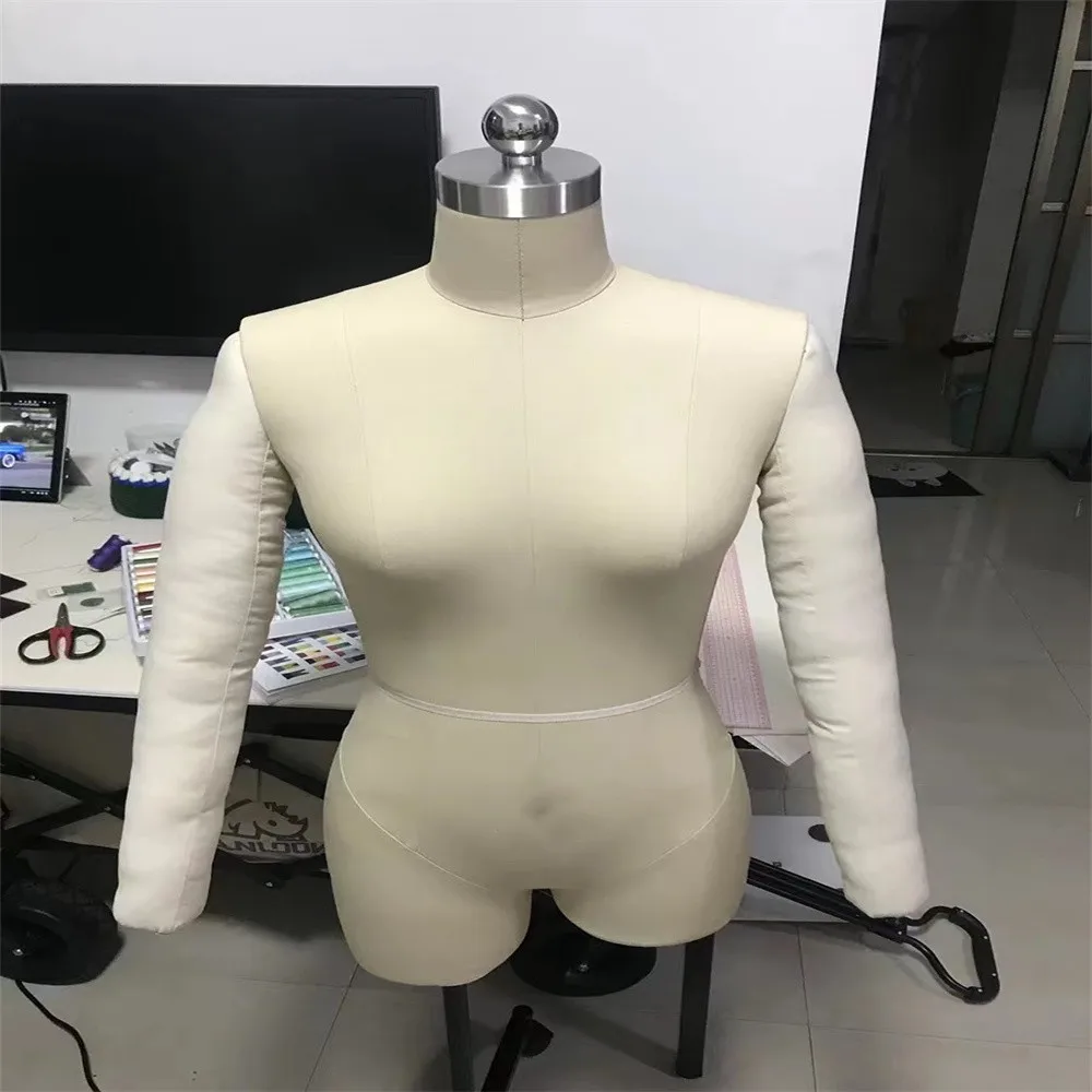 

Female Set Up Soft Arm Cloth, Hand Art Mannequin Body, Cotton Linen Fabric Can Inserted Any Bent Model, Spare Parts, B503