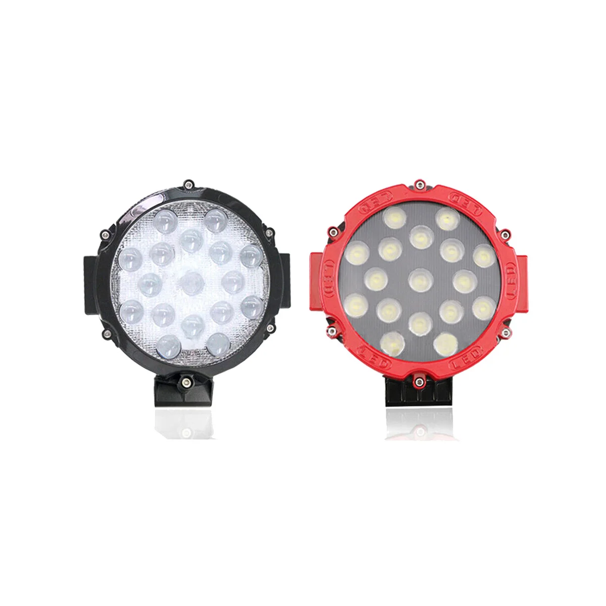 Auto Work Lights Off Road Lights Service Lights LED Lights Spotlights Auto Accessories,Red