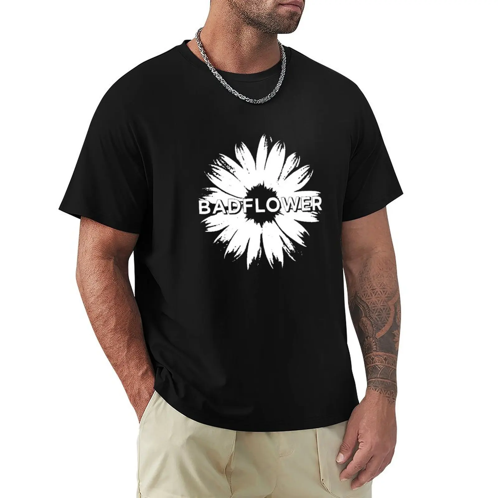 Badflower Daisy T-Shirt Moisture Wicking Quick Dry Tee