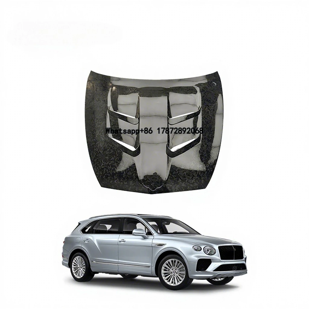 New Factory Directly Wholesale M Style Engine Hood Kits Clips for 2021-2024 Forged Carbon Protection Decoration