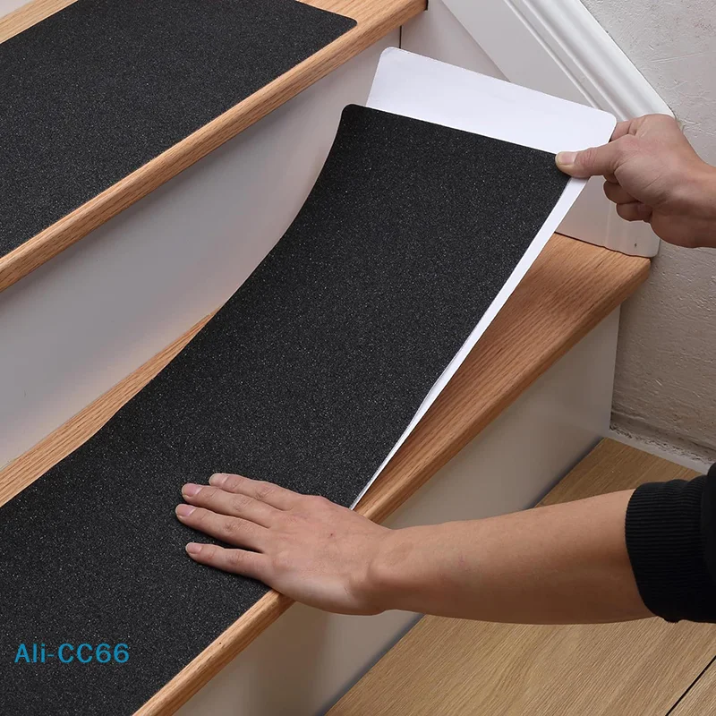 【C】Heavy Duty Anti Slip Tape Waterproof Outdoor Grip Tape For Walkways Stairs Ramps Decks Skateboards Adhesive Non Slip Strips
