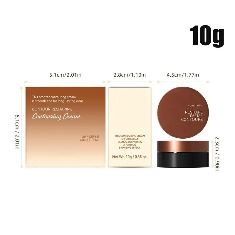 NEUE 3-Farben-Make-up-Gesichtskontur-Concealer-Creme, vollständige Abdeckung, wasserdichte Foundation, langlebig, aufhellend, BB-Creme, Basiskosmetik