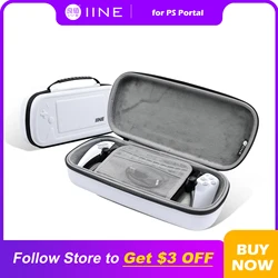 IINE Playstation Portal Storage Bag EVA Material Large Capacity Storage Bag For PS5 Portal