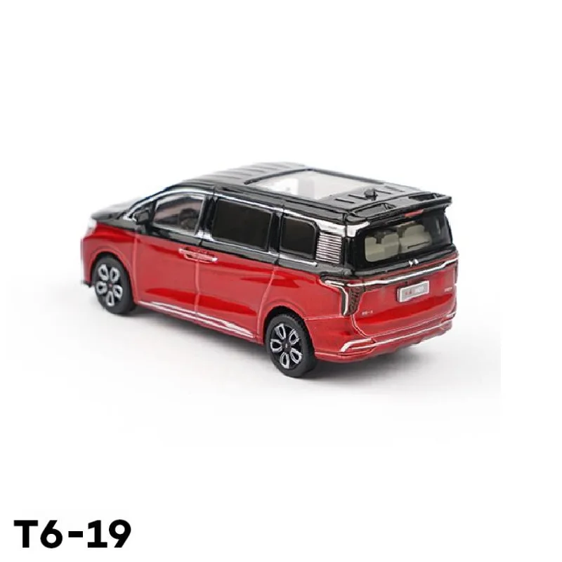 Xcartoys-Alloy Simulação Model Car, 1:64 Hong-qi HQ9 T6-19, vermelho e preto