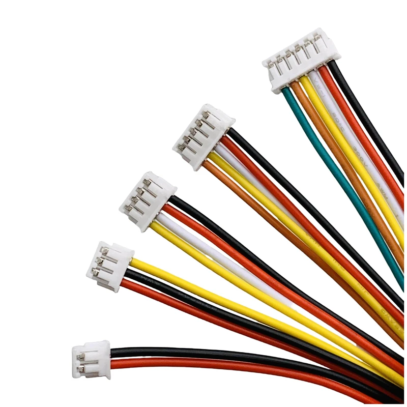 10pcs ZH 1.5mm Wire Cable Connector DIY ZH1.5 JST 2/3/4/5/6/7/8/9/10pin Electronic Line Single End 28AWG 10cm/15cm/20cm/30cm