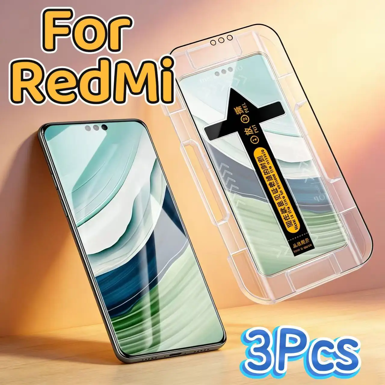 

Защитная пленка HD Clear для Redmi Note 13 Pro+, Note 14 Pro, серии 15 Pro, 3 штуки в упаковке