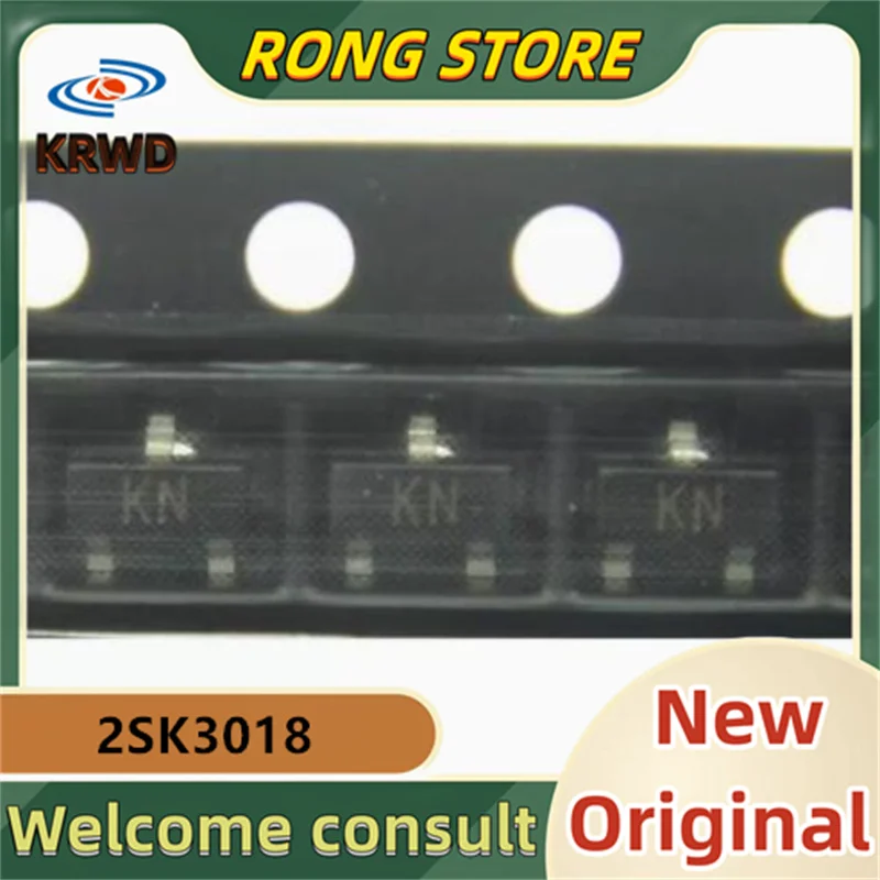 KN-Novo e Original 2SK3018 K3018 SOT-23, 200PCs