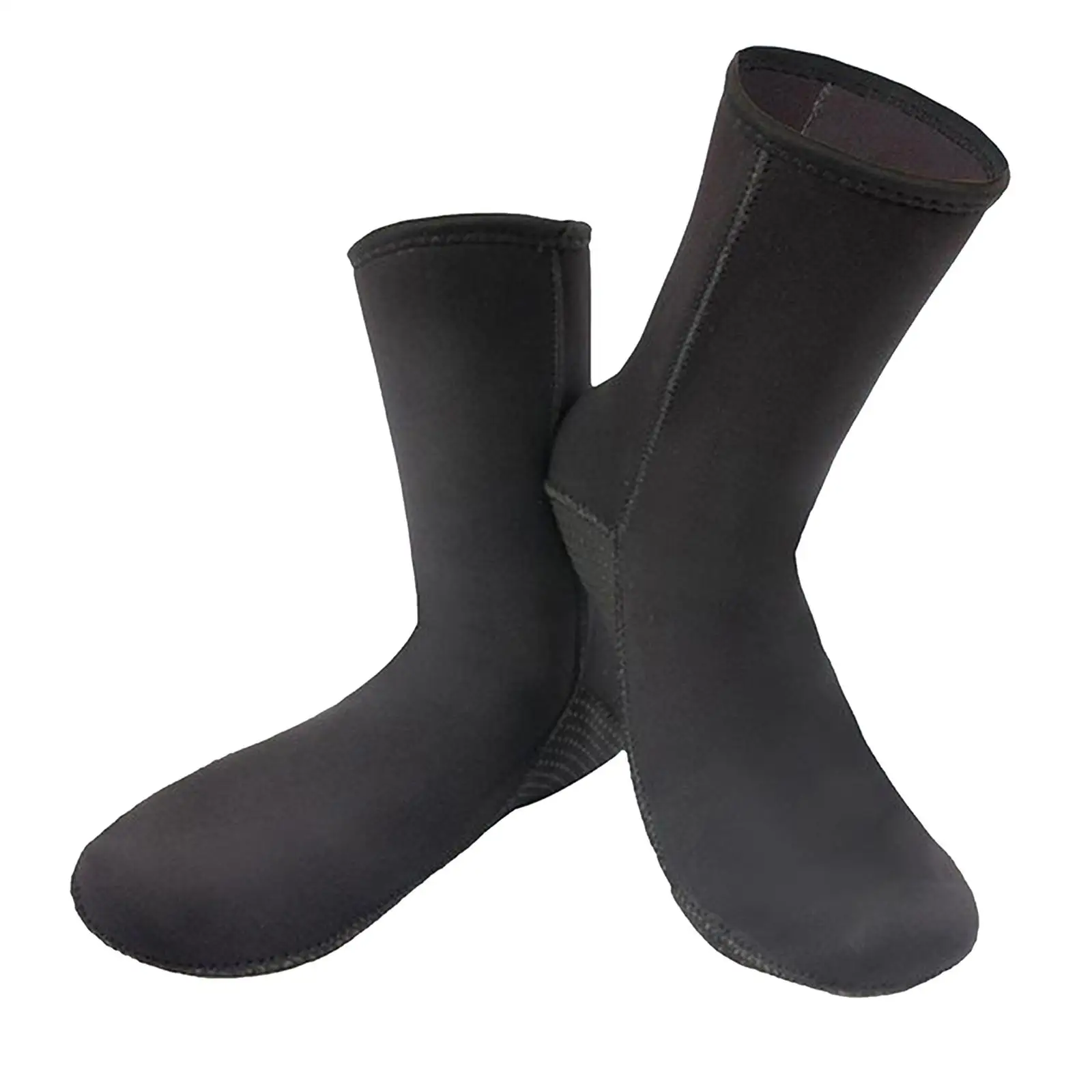 Water Socks Neoprene Socks Beach Booties Shoes 3mm Glued Blind Stitched Anti- Wetsuit Boots Socks for Water Activities