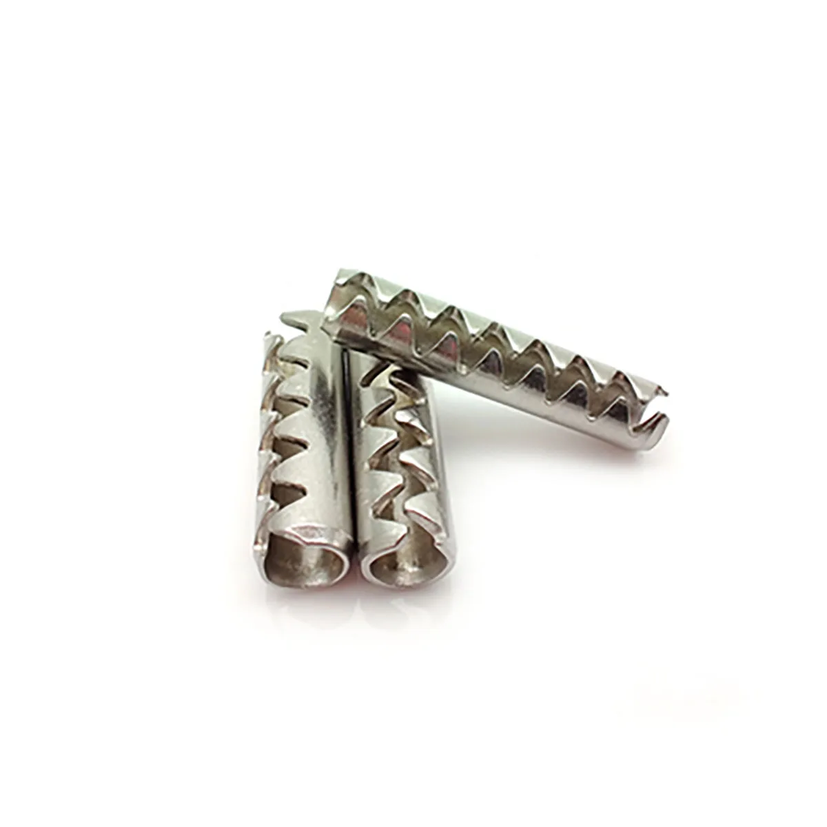 304 Stainless Steel Toothed Open Elastic Pin/Toothed Cylindrical Pin/Door Pin M2M2.5M3M4M5M6
