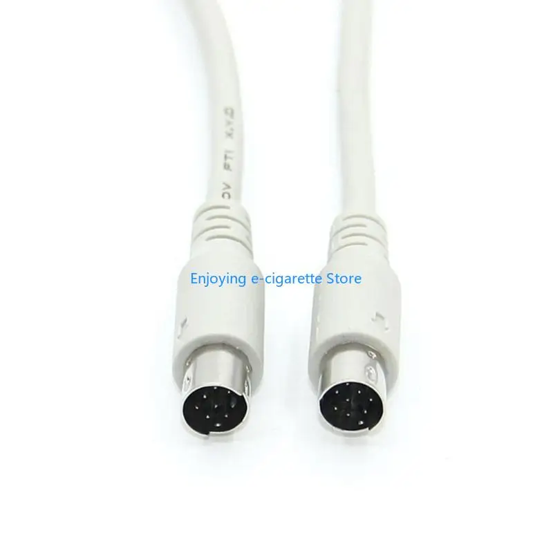 Langes 8-Pin-Stecker-DIN-Verlängerungskabel für zuverlässige Audioleistungen. Audiokabel Y4QF – Detail 7