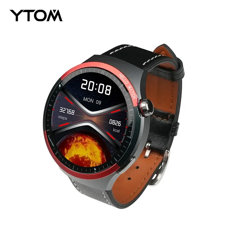 

YTOM Hello Watch Round HT13 Amoled 1GB Rom Smart Watch Men Women 1.5INCH Screen AI Voice Assistant BT Call Sports Smartwatch