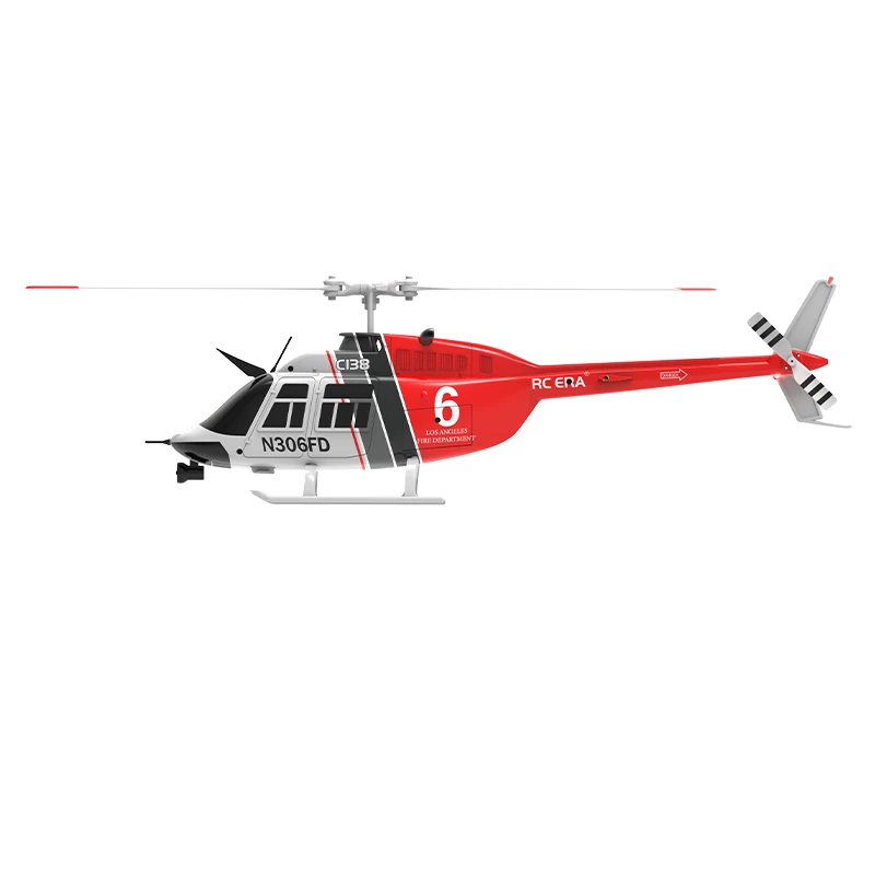 C138 1/33 RC hélicoptère 6 axes Gyro Flybarless une touche décollage/landage Mode 6G rouleau 3D batterie 7.4V 6CH 2.4G pièce émetteur