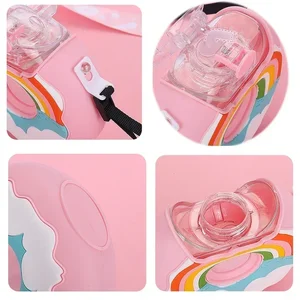 Donut 380 ml -fischtes Glas, Futterglas für Strohhalme, Donut -fällige Wassergläser, Cartoon, Außenwasserflasche im Freien 6 Hauptverkaufsstillungskönige - №2