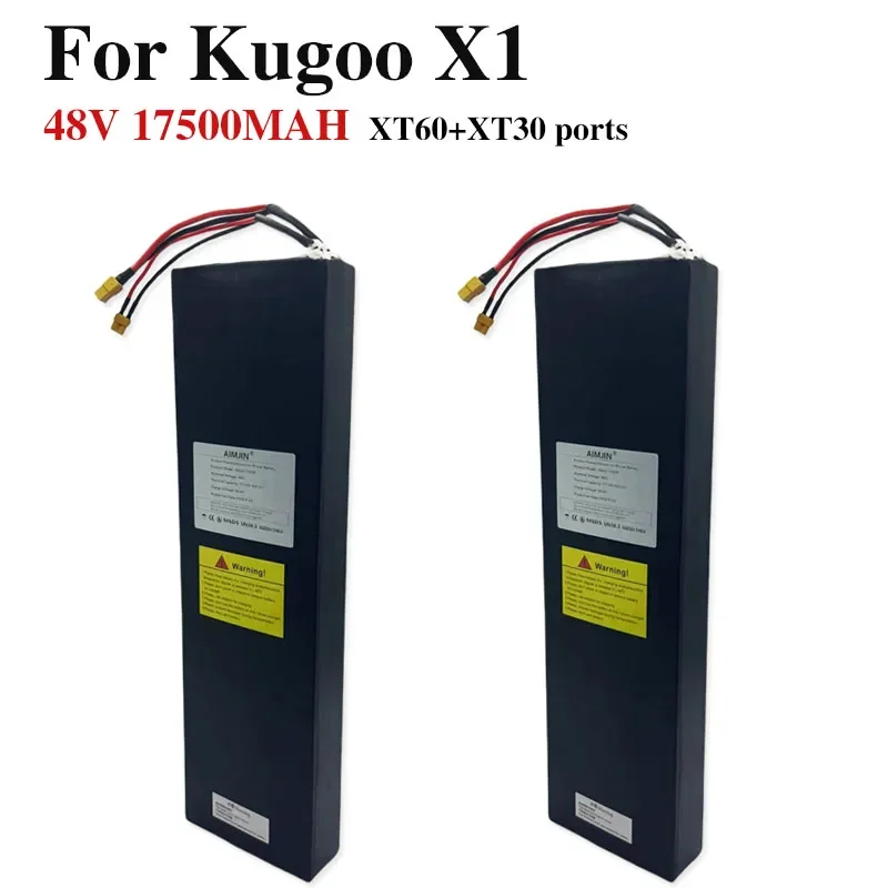 

13S5P 48V 17500mAh rechargeable Lithium Battery High capacity With BMS for Kugoo X1/X1Plus Electric Scooter