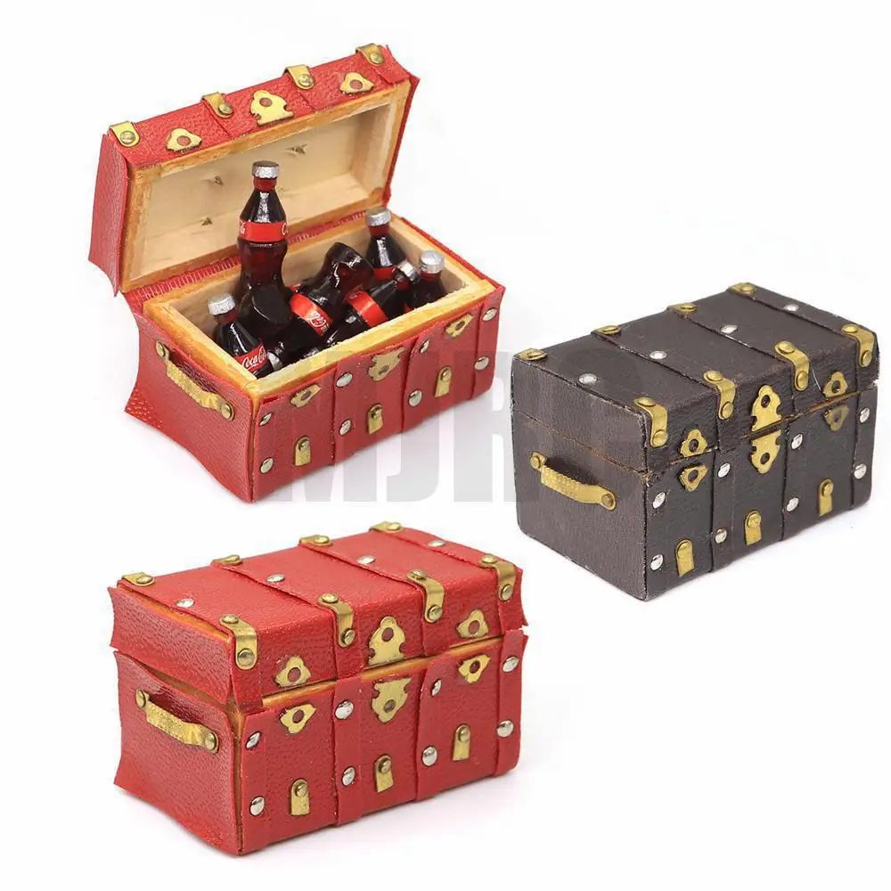 

For Trax Axial SCX10 90046 D90 D110 simulation luggage treasure chest jewelry box 1/10 simulation climbing car decoration