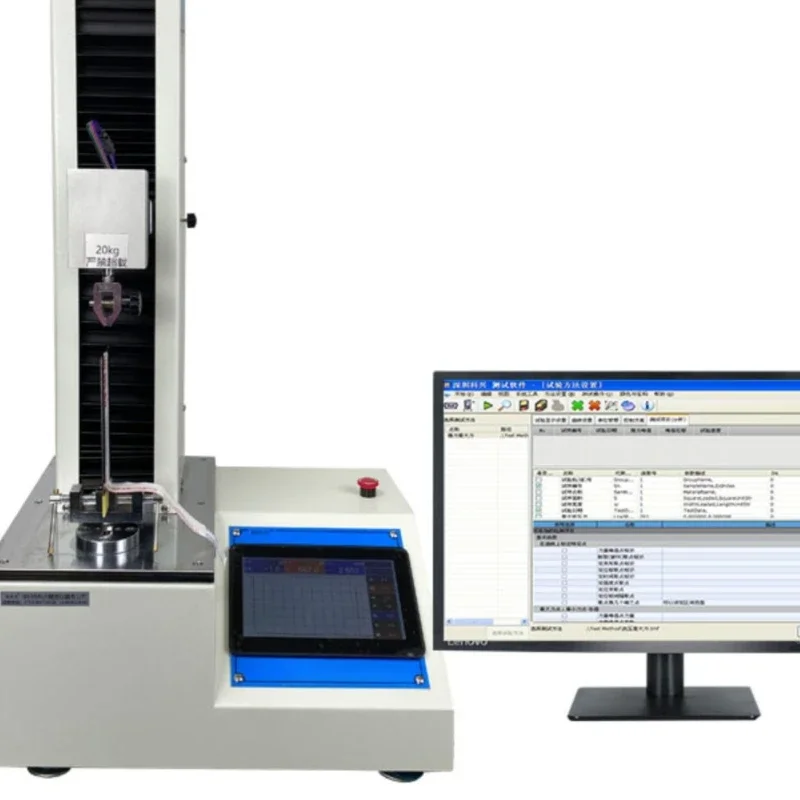 

Plastic tensile testing machine, single-arm adhesive tape film material extension peel tear strength tester, microcomputer