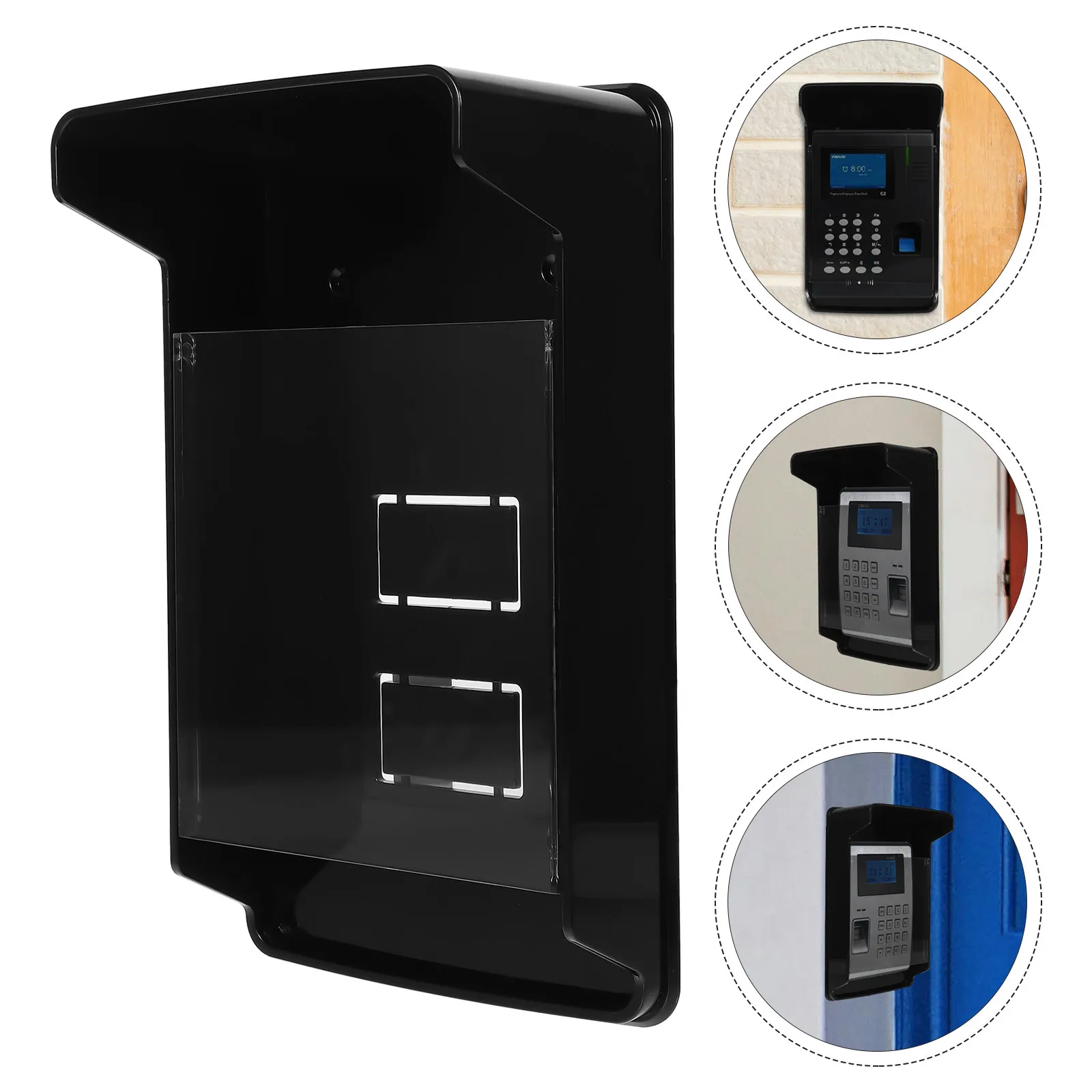 

Premium Plastic Doorbell Rain Cover Weatherproof Outdoor Protector for Access Control Machines Password Keypad Multipurpose