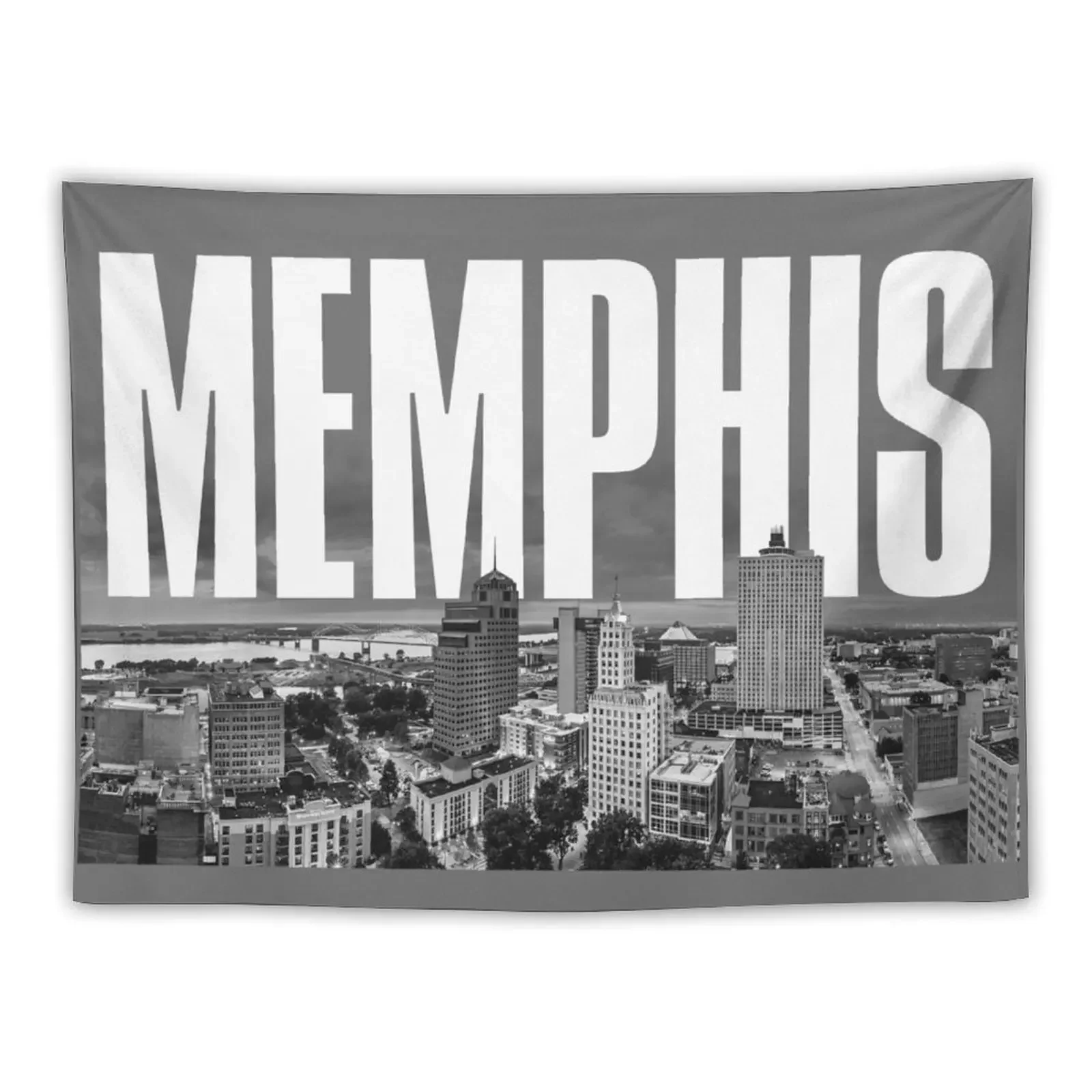 

Memphis Cityscape Tapestry Decorative Wall Murals Wallpaper Tapestry