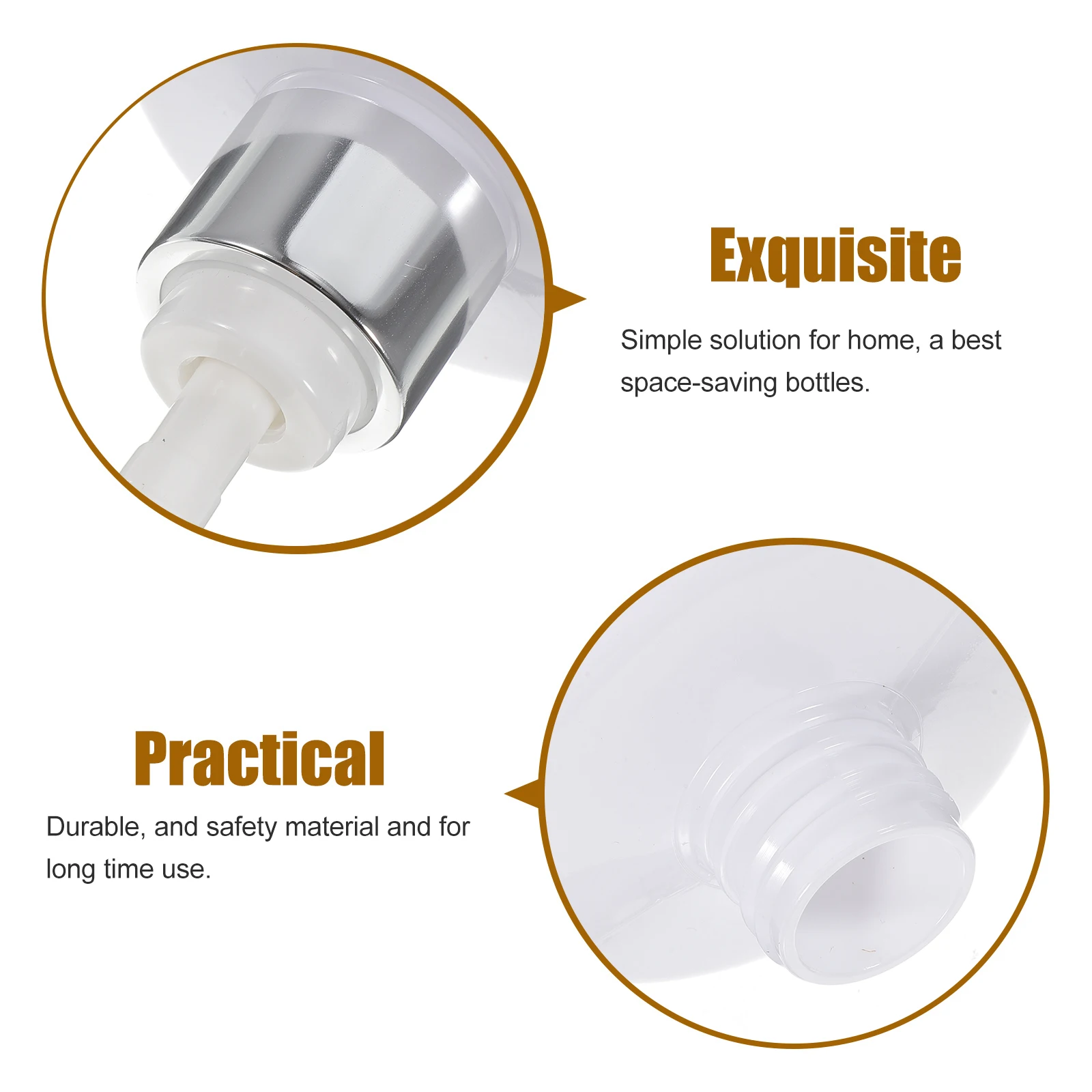 

H Dispenser Bottles Bathroom Container Shampoo Lotion Travel Plastic Large Size Leak Proof Safety