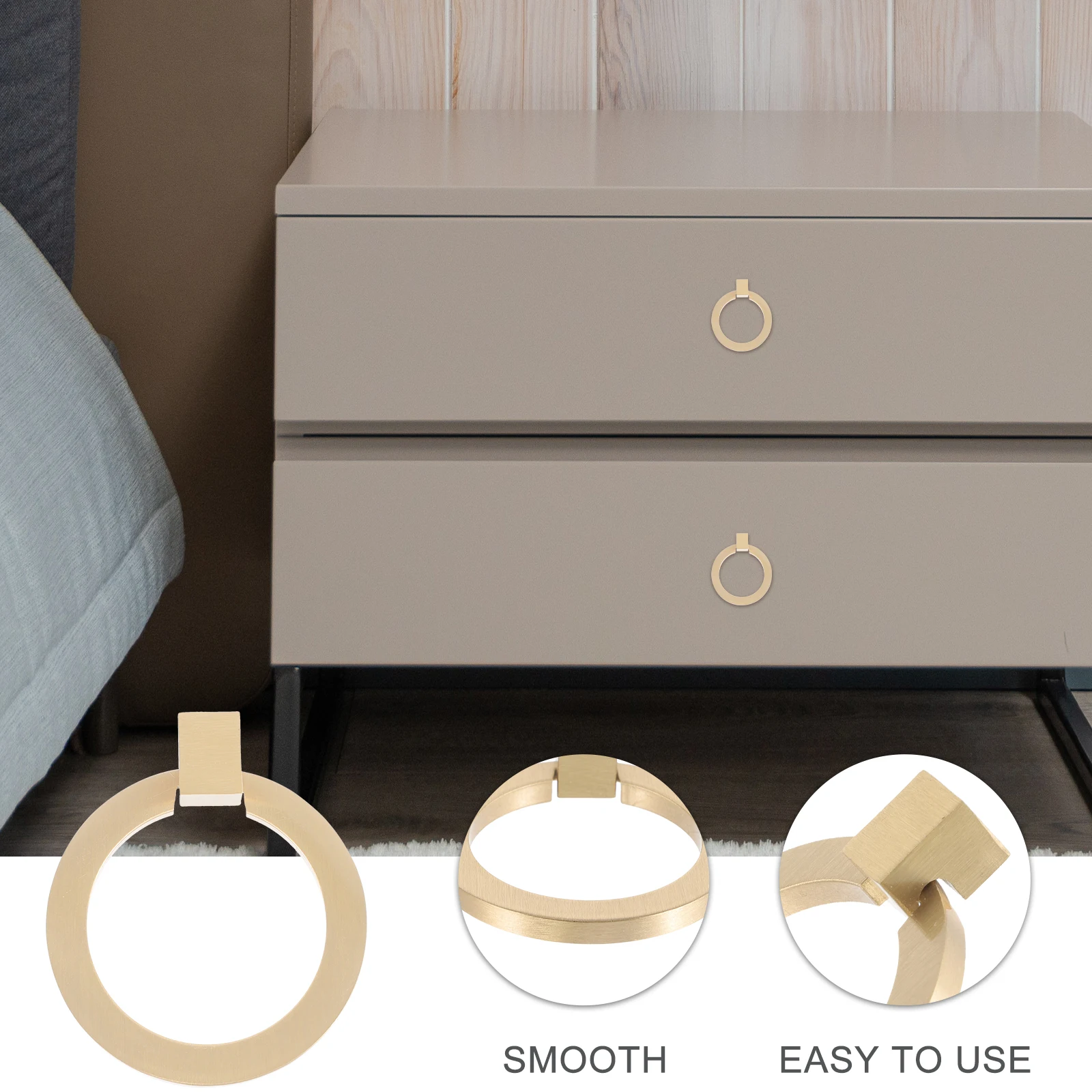 

Modern Full Single Hole Dresser Knobs Drawer Handles Single Hole Cabinet Pulls Cabinet Dresser Handles Ring Hardware