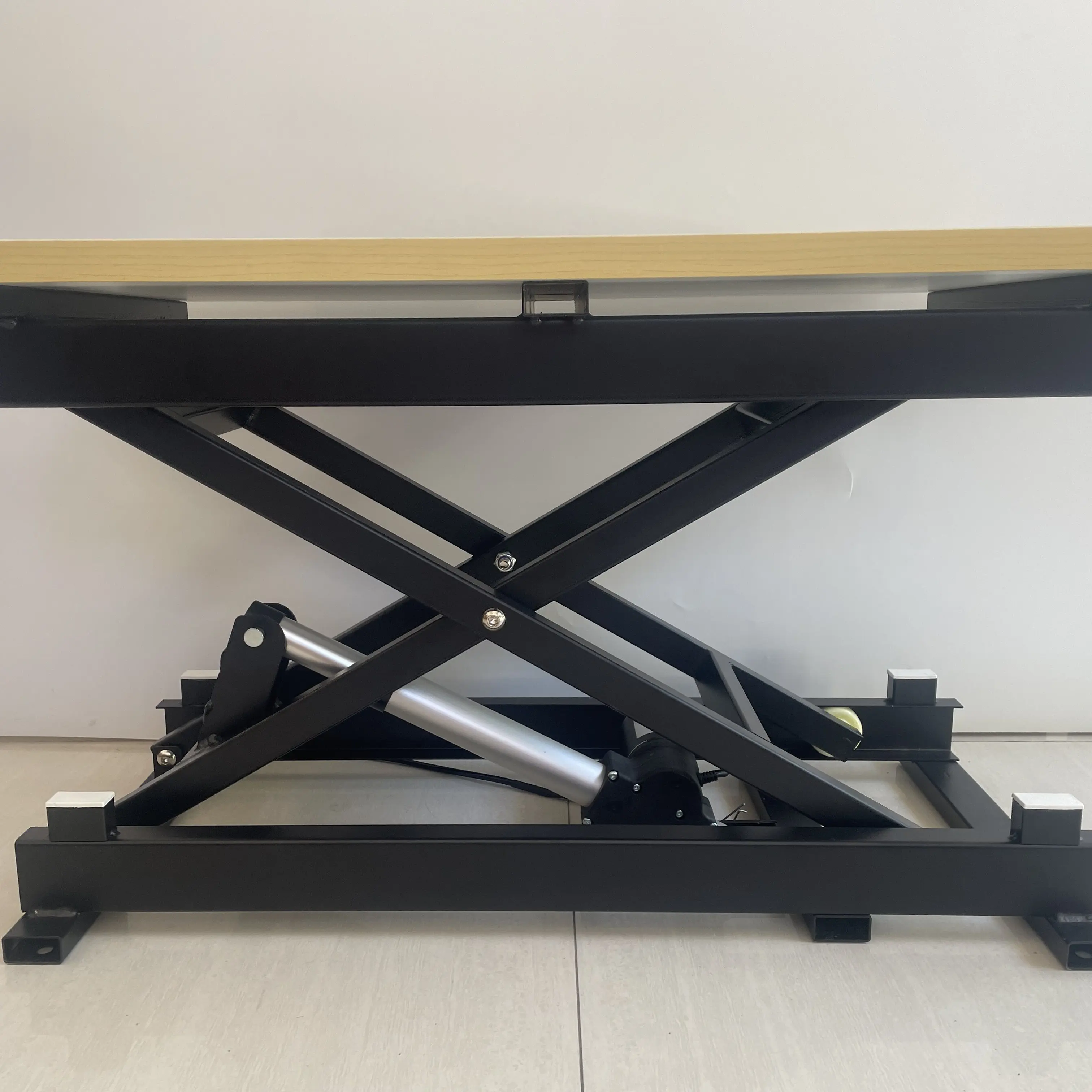 Electric lift table Scissor fork table lift mobile remote control lifting folding lifting bracket drone