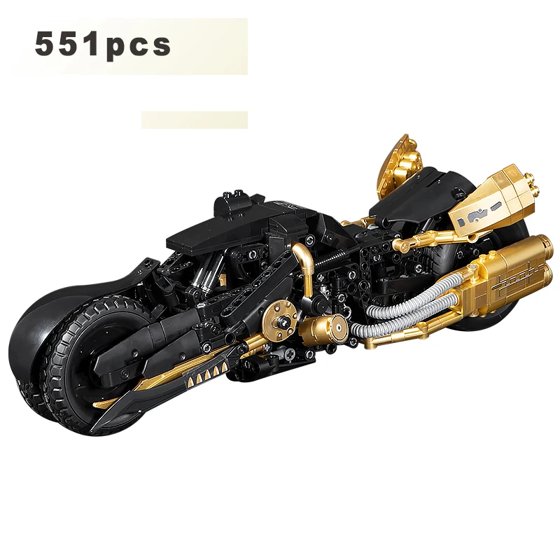 

Creative Technical Motorcycle Technical Building Block Set Assembly Model Toys Bricks for Kid collectible Gift Holiday Gift