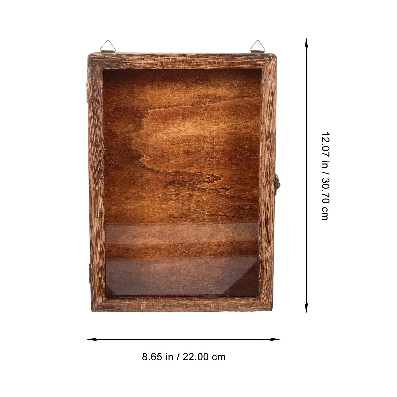 Acrylic Wood Insect Display Box Storage Case Specimen Frame Butterfly Holder Dried Flower Container Wooden Collection Home Decor