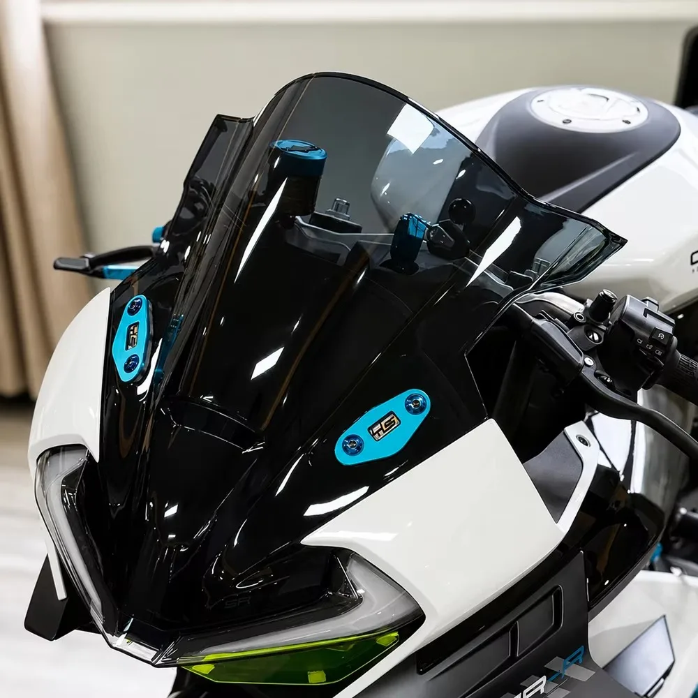 For CFMOTO CF675 675SR 675 SR-R 2025 2024 2026 Motorcycle Front Windshield Front Spoiler Windscreen Wind Deflectors Accessories