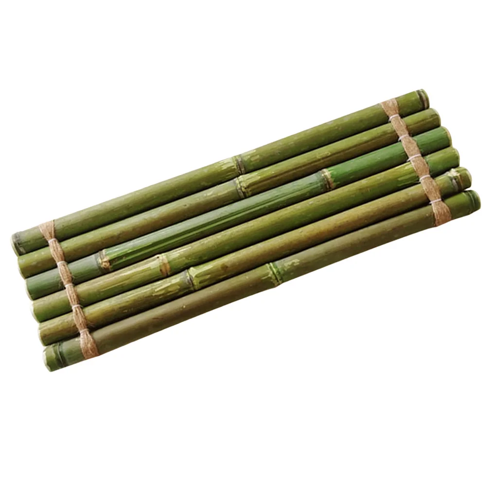 

Small Bamboo Raft Fish Tank Decoration Water Fountain Support Board Bamboo Aquarium Decor For Diy Landscaping