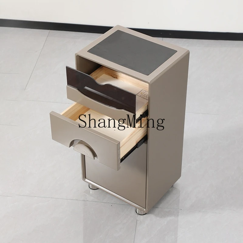 

CL Internet Celebrity Barber Shop Cabinet Beauty Salon Storage Organizer Barber Shop Solid Wood