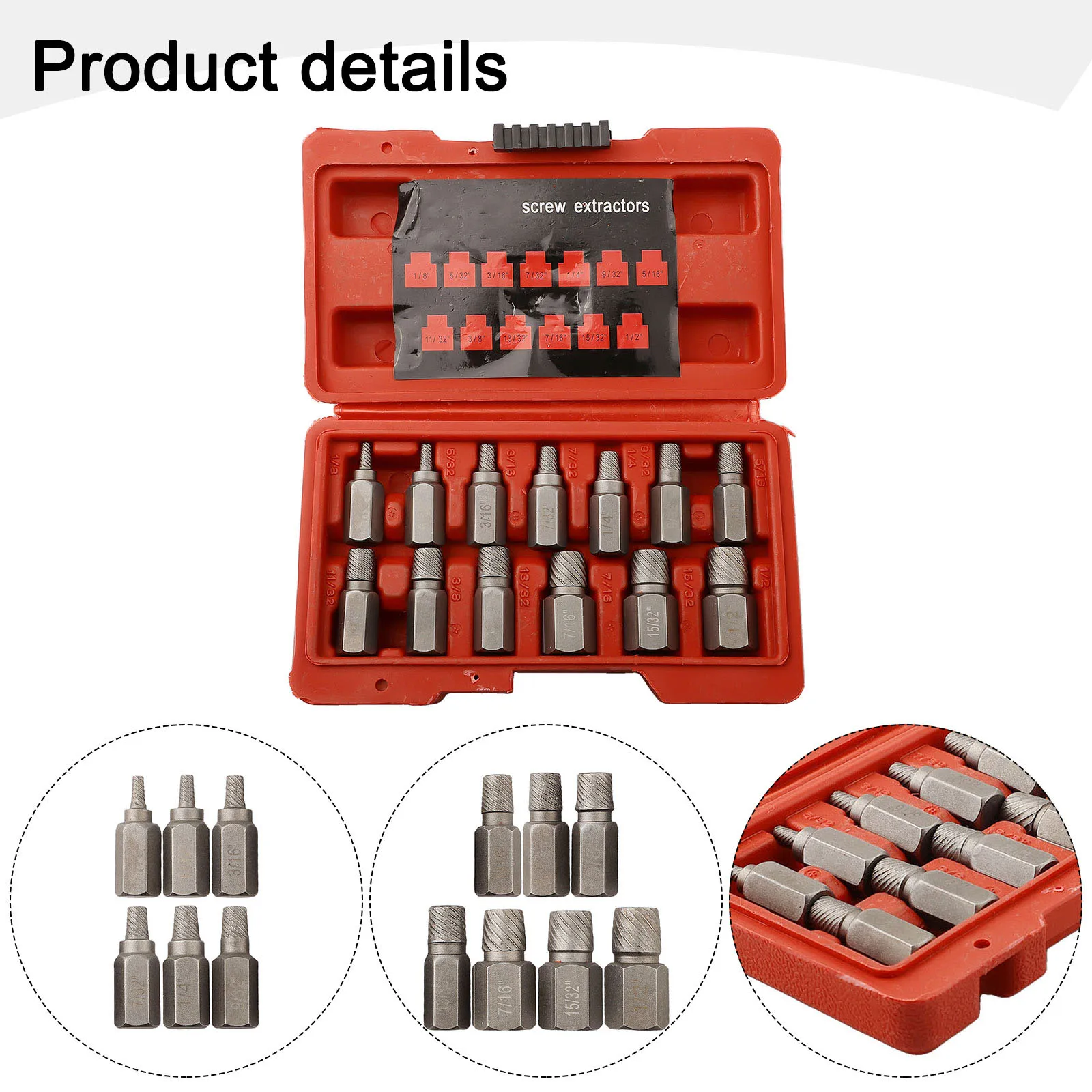 Screw Extraction Made Easy with This Comprehensive 13 Piece Toolset Designed to Address Common Fastening Issues