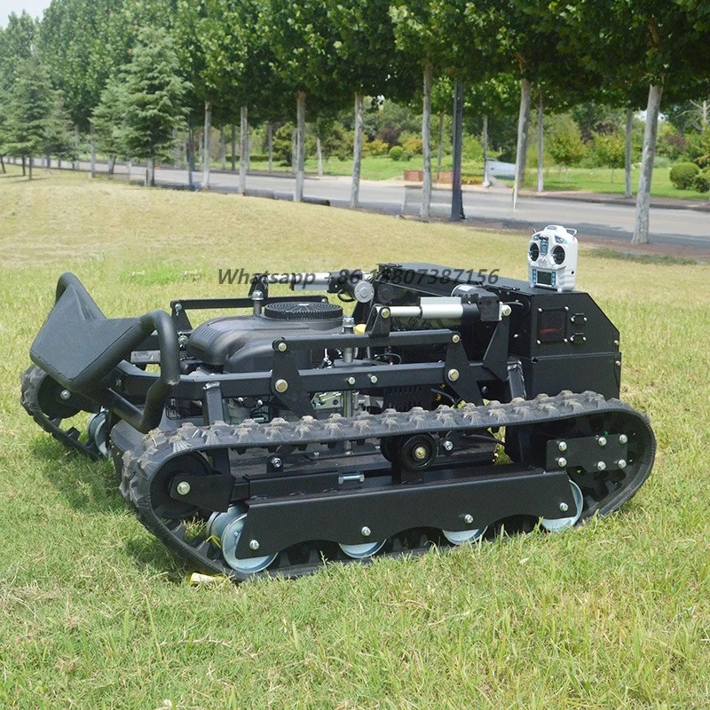 Lawn Mower Robot Garden Orchard Crawler Remote Control Slope Lawn Mower