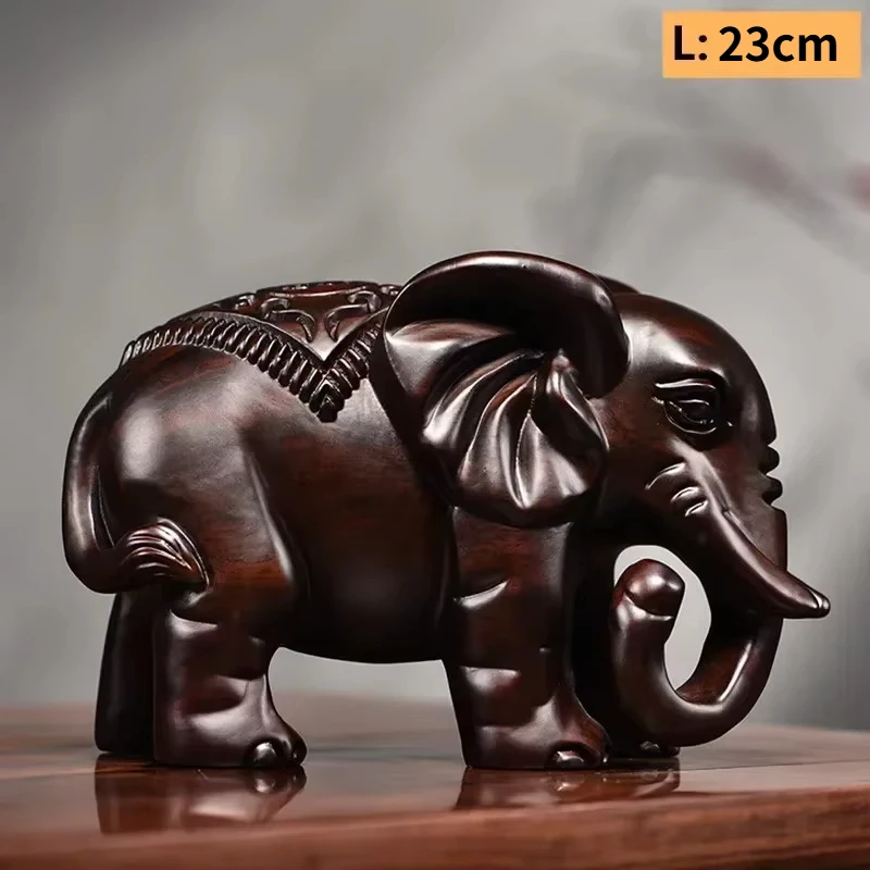 Statuette Léopard Artificiel Atmosphera Noir Résine H90 Cm - Décoration Intérieure