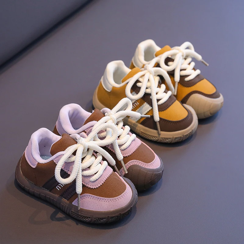 Children's sports shoe baby and infant shoes new style for spring boys' fashionable toddler shoe girls' single shoes