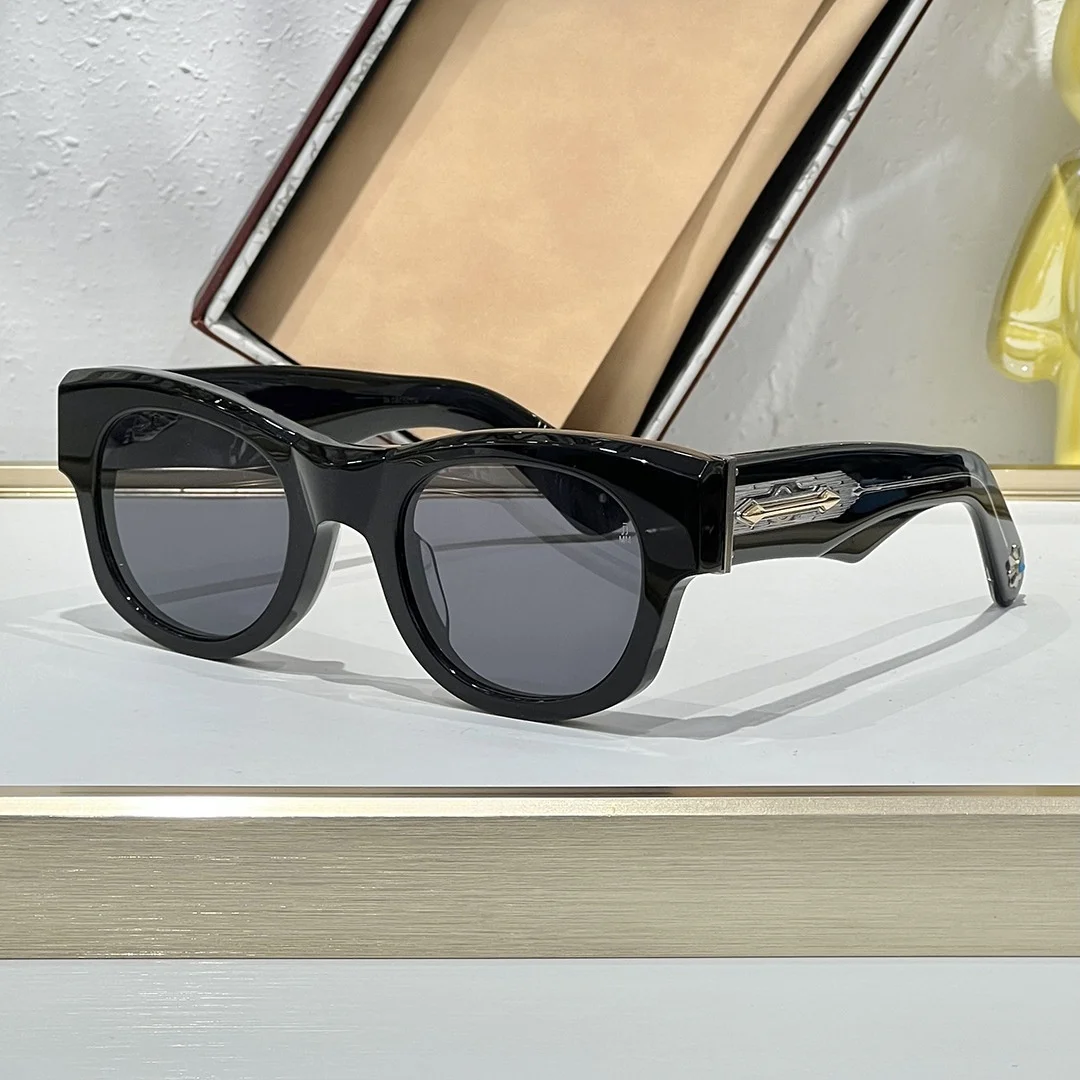 JMM TRUCKEE Occhiali da sole ovali unisex giapponesi realizzati a mano di lusso UV400 Cool Holiday Designer