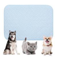 Summer Dog Cooling Mat Pet Ice Pads Cat Breathable Blanket Cat Washable Sofa Breathable Pet Dog Bed Pet Car Seat Cushion Sofa